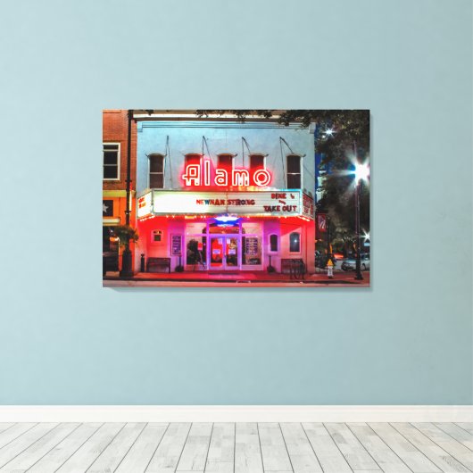 DE ALAMO stretched canvas kunst (Insitu (Houten vloer))