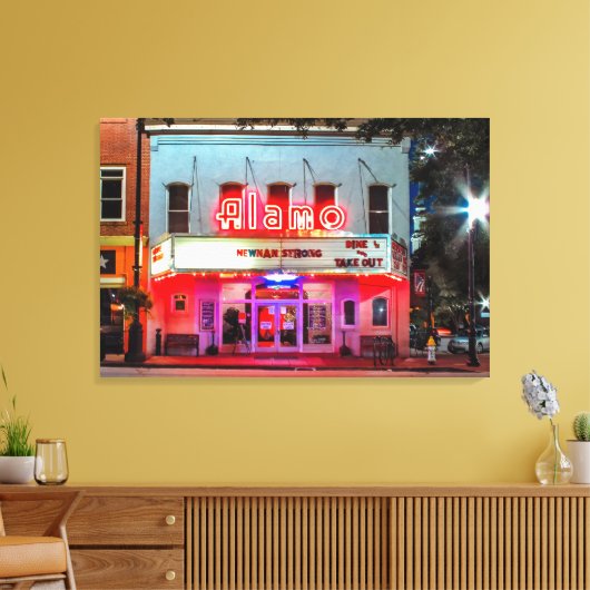 DE ALAMO stretched canvas kunst (Insitu (Woonkamer))