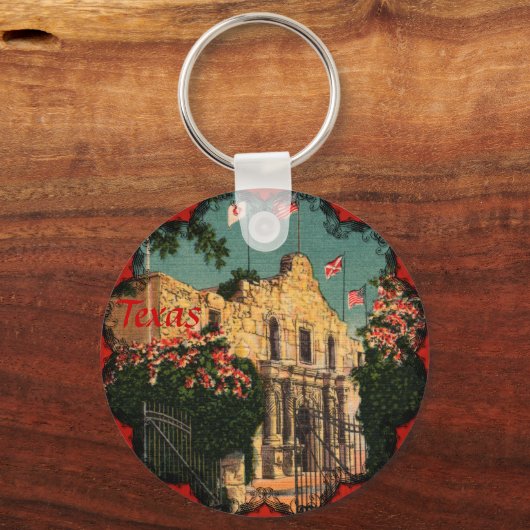 De Alamo Texas Sleutelhanger (Voorkant)