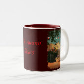 De Alamo Vintage Texas Coffee Mok (Voorkant rechts)