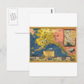 De Alaska-lijn Briefkaart (Voorkant / Achterkant)