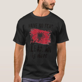 De Albanezen zijn hier in Albanië onder Albanese v T-shirt