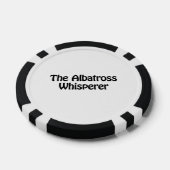 De albatrosfluisteraar poker chips (Enkel)