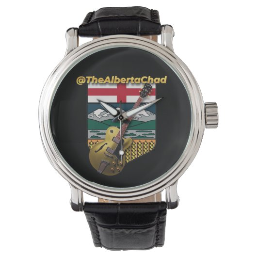 De Alberta Chad-horloge Horloge (Voorkant)