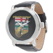 De Alberta Chad-horloge Horloge (Gekanteld)