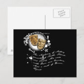 De alchemie van de actie briefkaart (Voorkant / Achterkant)