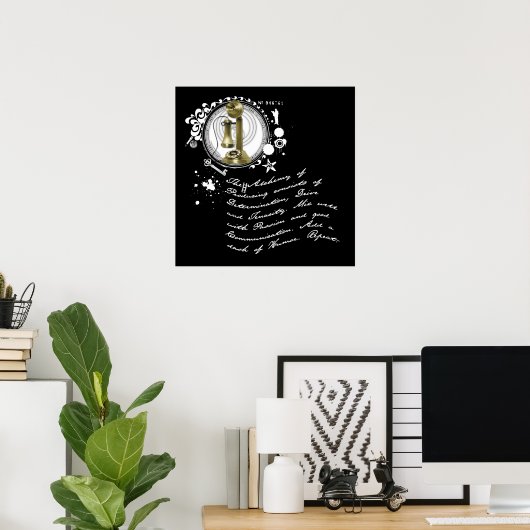 De alchemie van de productie poster (Thuiskantoor)