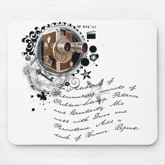 De alchemie van filmproductie muismat (Voorkant)