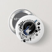 De alchemie van het Afbeelding Muziek Ronde Button 5,7 Cm (Voorkant /achterkant)