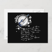 De alchemie van muziek briefkaart (Voorkant / Achterkant)