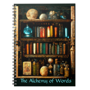 De alchemie van woorden notitieboek