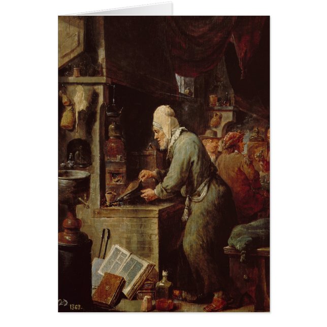 De alchemist (Voorkant)