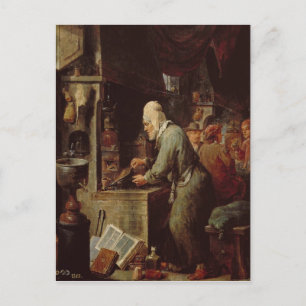 De alchemist briefkaart