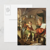 De alchemist briefkaart (Voorkant / Achterkant)