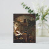 De alchemist briefkaart (Staand voorkant)
