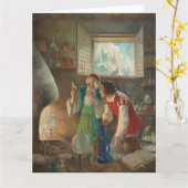 De alchemist, c. 1937, ingediend door N.C. Wyeth Kaart (Gele Bloem)