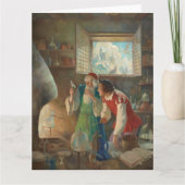 De alchemist, c. 1937, ingediend door N.C. Wyeth Kaart (Voorkant)