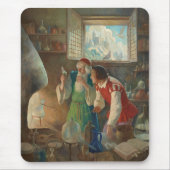 De alchemist, c. 1937, ingediend door N.C. Wyeth Muismat (Voorkant)