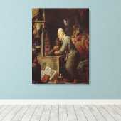 De alchemist canvas afdruk (Insitu (Houten vloer))