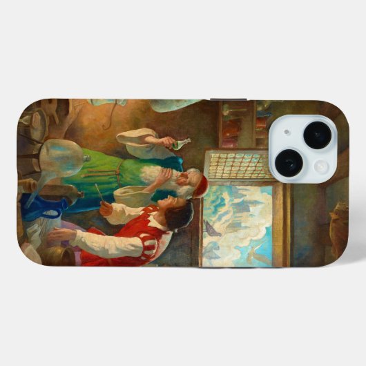 De alchemist door Newell Convers Wyeth Case-Mate iPhone Case (Achterkant (horizontaal))