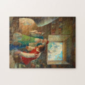 De alchemist door Newell Convers Wyeth Legpuzzel (Horizontaal)