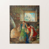 De alchemist door Newell Convers Wyeth Legpuzzel (Verticaal)