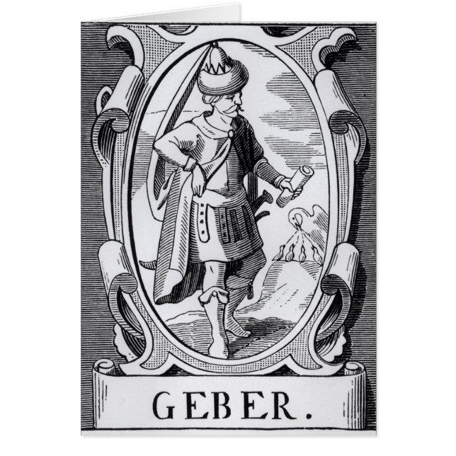 De Alchemist Geber (Voorkant)