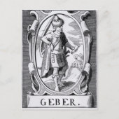 De Alchemist Geber Briefkaart (Voorkant)