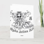 De Alchemist Magic Faerie Workshop Kaart (Achterkant)