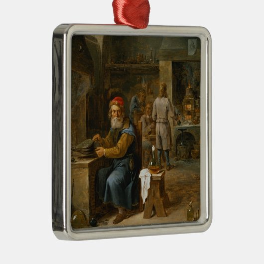 De alchemist metalen ornament (Rechts)