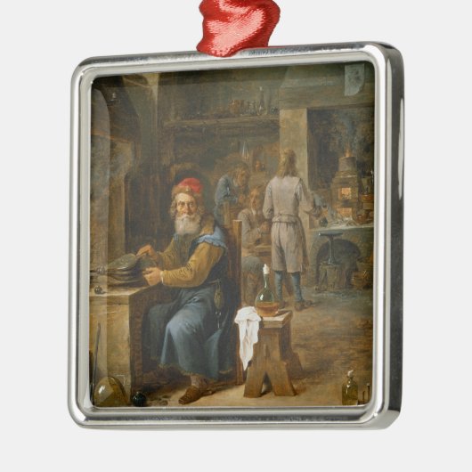 De alchemist metalen ornament (Links)