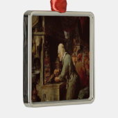 De alchemist metalen ornament (Rechts)