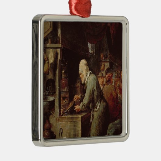 De alchemist metalen ornament (Rechts)