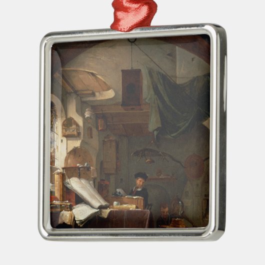 De alchemist metalen ornament (Links)