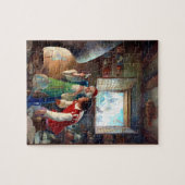 De alchemist Scientist Puzzle Legpuzzel (Horizontaal)