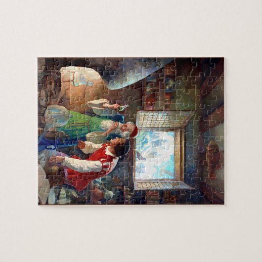 De alchemist Scientist Puzzle Legpuzzel (Horizontaal)