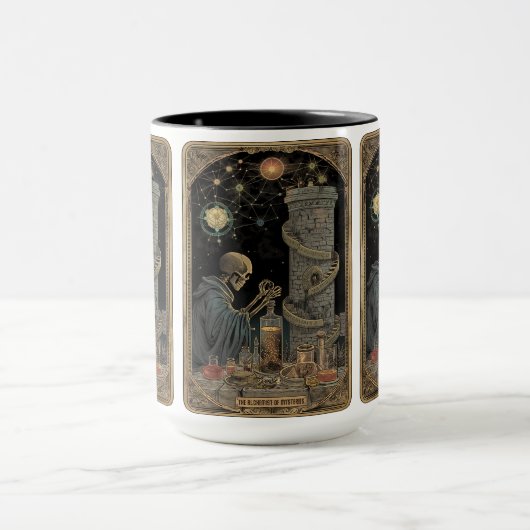 De Alchemist van Mysteries Tarot Mok (Midden)