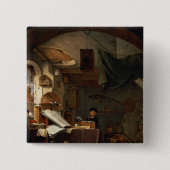 De alchemist vierkante button 5,1 cm (Voorkant)