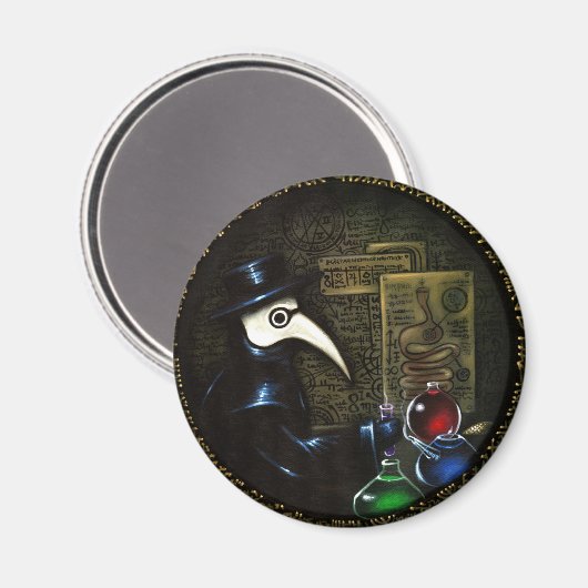 "De Alchemisten Wraak" Magneet (Voorkant / Achterkant)