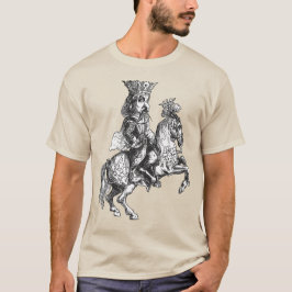 De Alchemistendemon in de gedaante van een ridder T-shirt