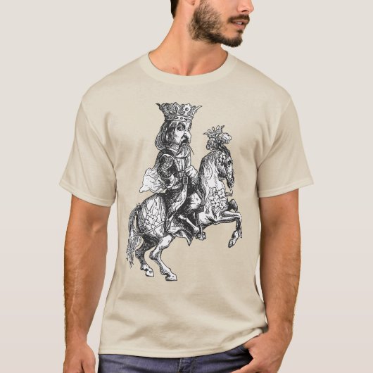 De Alchemistendemon in de gedaante van een ridder T-shirt (Voorkant)