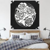 De Alchemistentuin Canvas Afdruk (Insitu (Slaapkamer))