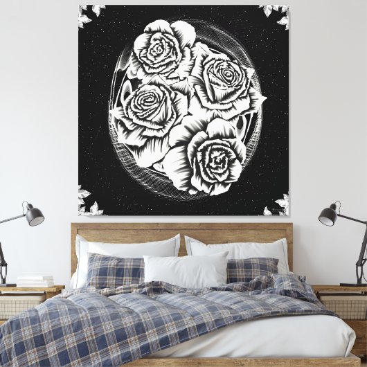 De Alchemistentuin Canvas Afdruk (Insitu (Slaapkamer))