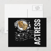 De Alchimie van de actrice van Acteren Briefkaart (Voorkant / Achterkant)
