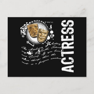 De Alchimie van de actrice van Acteren Briefkaart