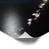 De Aleutiaanse eilanden en het schiereiland Alaska Foto Afdruk (Hoek)