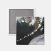 De Aleutiaanse eilanden en het schiereiland Alaska Magneet (Voorkant / Achterkant)