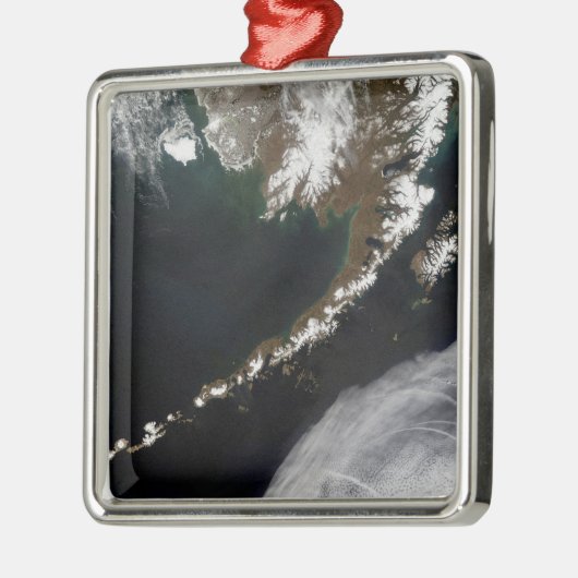 De Aleutiaanse eilanden en het schiereiland Alaska Metalen Ornament (Links)