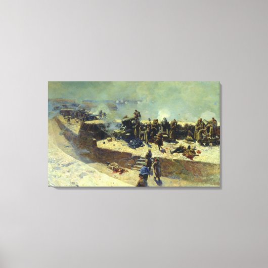 De Alexander batterij valt de Canvas Afdruk (Voorkant)