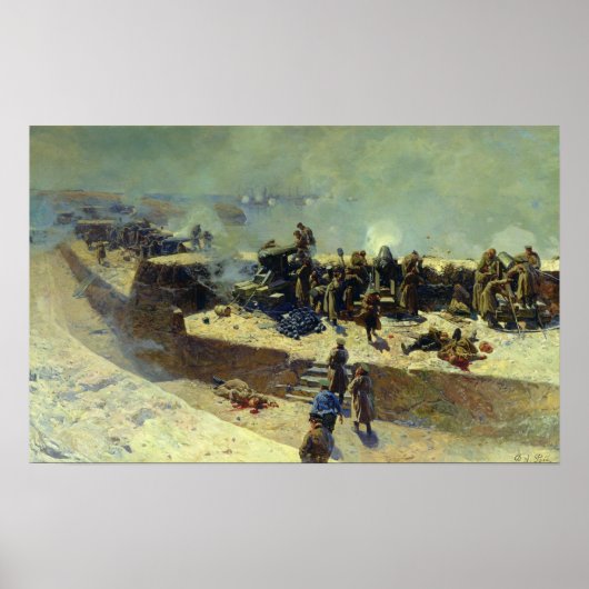 De Alexander batterij valt de Poster (Voorkant)